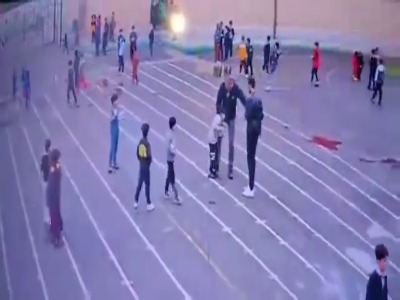 لحظه نجات جان دانشآموز توسط معلم تبریزی