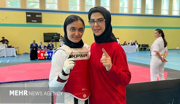 صعود پرچمدار کاروان ایران به نیمه نهایی مسابقات پاراتکواندو