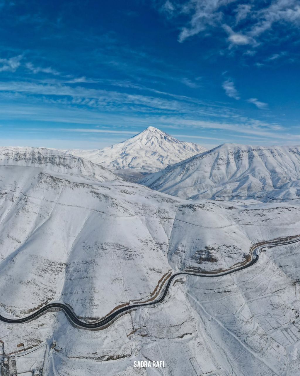 عکس/ ارتفاعات برفی دماوند