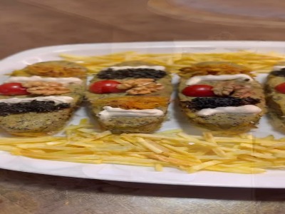 کشک بادمجون تک نفره فوق العاده خوشمزه