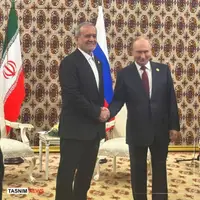 دیدار روسای جمهور ایران و روسیه در حاشیه اجلاس صلح و اعتماد