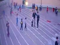 لحظه نجات جان دانش‌آموز توسط معلم تبریزی