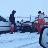 آماده‌باش ۲۵ تیم امدادی و اضطراری جمعیت هلال احمر چهارمحال و بختیاری+ فیلم