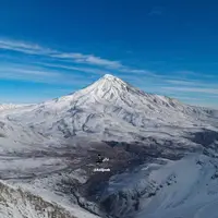 عکس/ ارتفاعات برفی دماوند