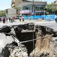 دلیل فروریزش زمین در شهرک ولیعصر منطقه ۱۸ تهران چه بود؟