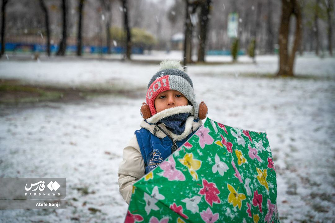روز شاد شهرکردی‌ها در هوای برفی