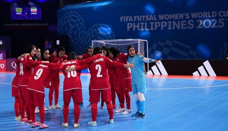 سقوط بانوان فوتسال ایران در رده‌بندی فیفا؛ تیم شمسایی همچنان در رده پنجم دنیا