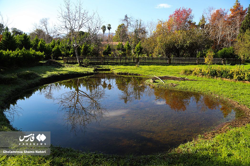 پاییز باغ گیاه شناسی نوشهر