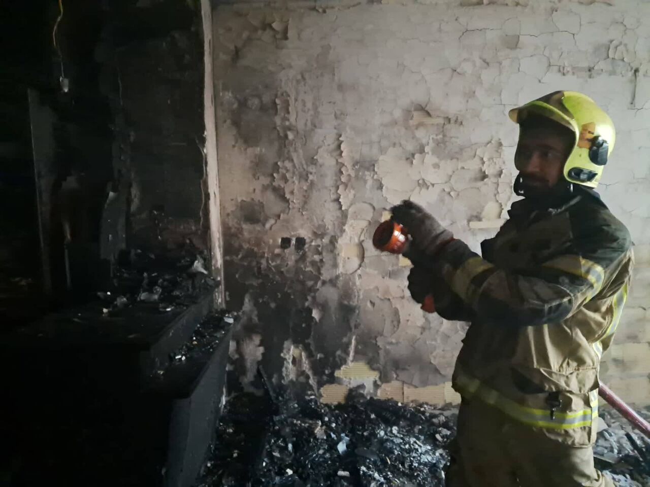 آتشسوزی منزل مسکونی؛ پدر خانواده جان باخت