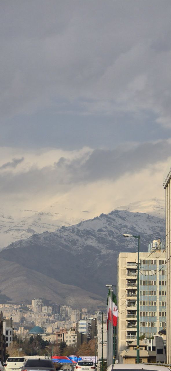 عکس/آسمان تهران تمیز شد 