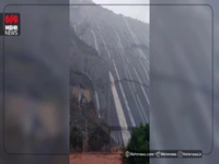 فیلم/ جاری شدن رودخانه «سزار» در دل کوههای لرستان