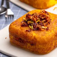 ته چین خیلی خوشمزه و آسون