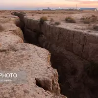 عمیق‌ترین شکاف فرونشست کشور در نیشابور