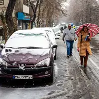 سرمای شدید و بارش برف و باران در ۱۶ استان
