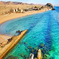 سواحل زیبای تبن کوشکنار غرب هرمزگان