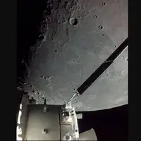 عکس روز ناسا از ملاقات کپسول «اوریون» با اقیانوس طوفانها