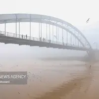 اهواز در مه