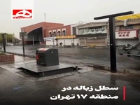 سطل زباله شگفت‌انگیز در تهران!