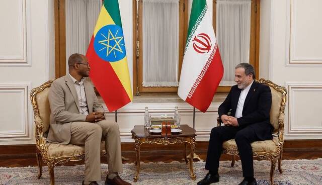 اعلام آمادگی ایران برای گسترش همکاری با اتیوپی در مجامع منطقهای و بینالمللی
