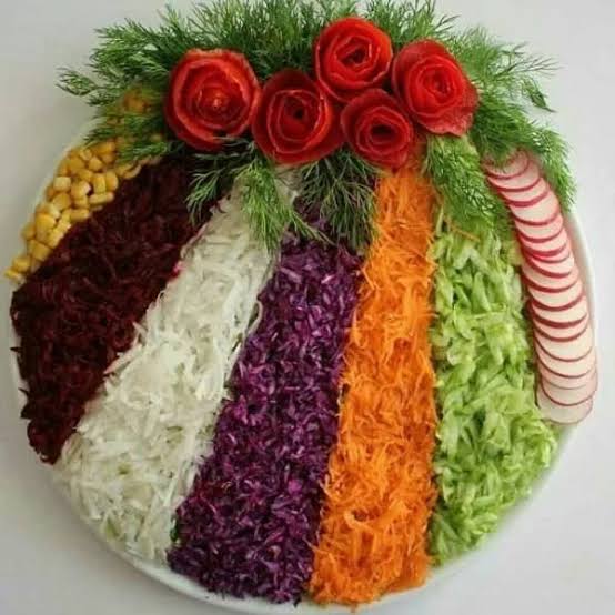 آموزش یک سالاد متفاوت و خوشمزه 