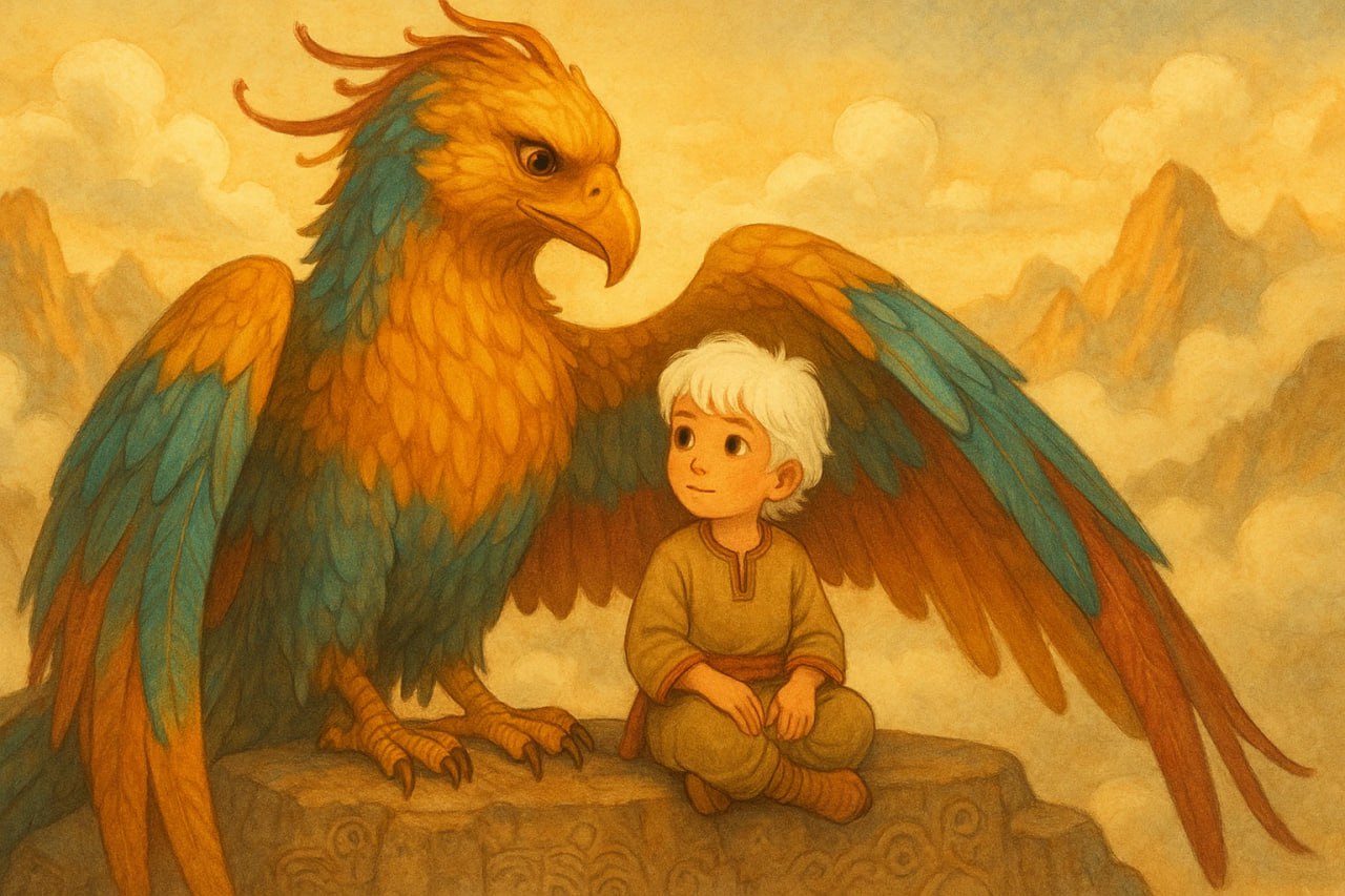 کودکی که توسط سیمرغ تربیت شد