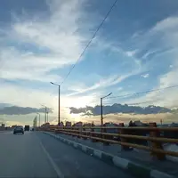 زیبایی ابرها در آسمان امروز مشهد