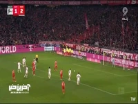 گل دوم بایرنمونیخ توسط هری کین از روی نقطه پنالتی