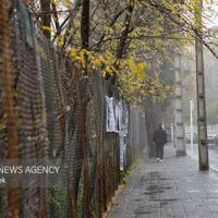 بارش باران پاییزی در گرگان