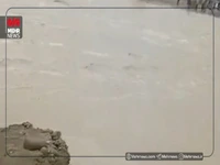 فیلم/ گرفتار شدن یک دستگاه نیسان آبی در سیلاب بشاگرد