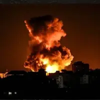 حملات شدید هوایی آمریکا به شهر تدمر در حومه حمص سوریه