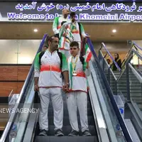 بازگشت نخستین گروه از کاروان ورزش ایران به کشور