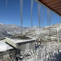 دمای هوا در بلده نور به منفی چهار درجه سانتیگراد رسید