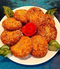 سیب زمینی کنجدی