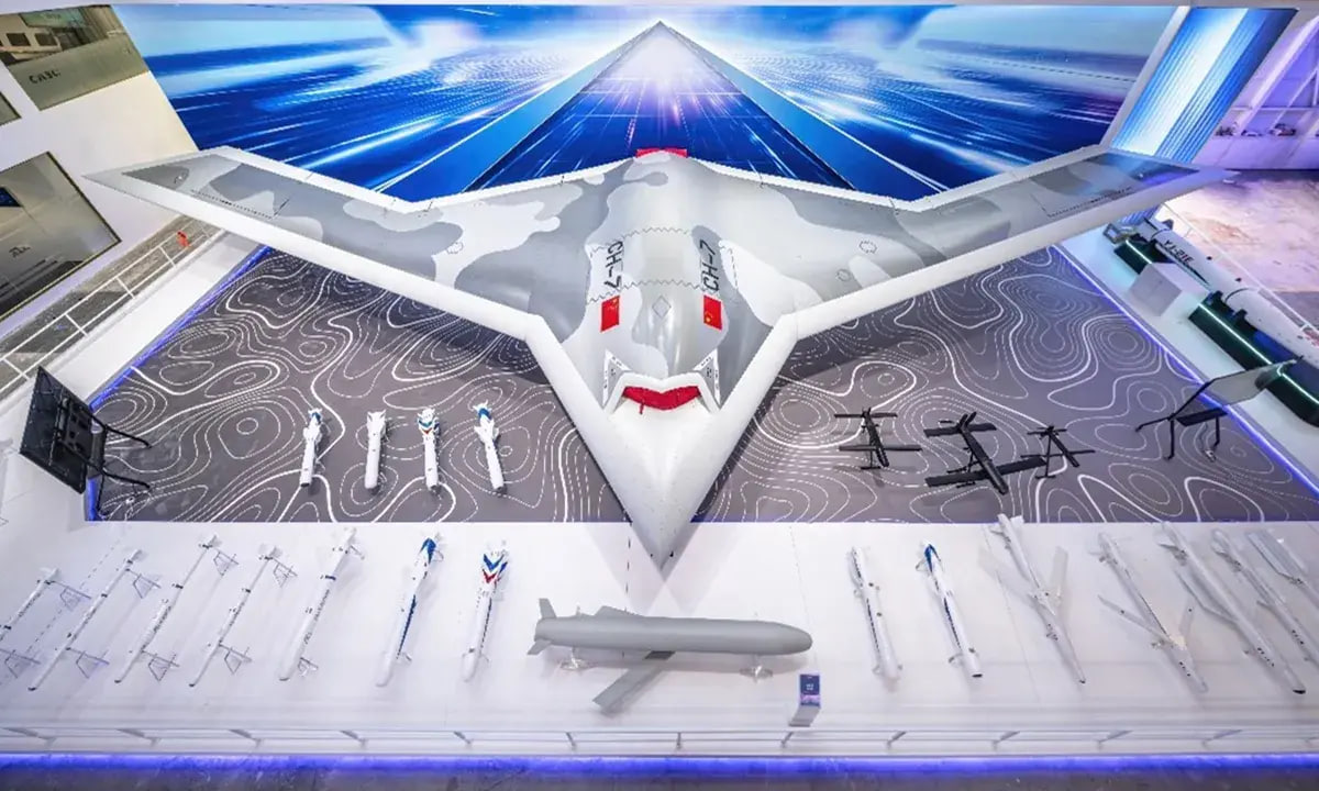 پهپاد سی اچ-7 چین نخستین پرواز خود را با موفقیت انجام داد