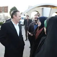 سخنگوی دولت وارد قزوین شد