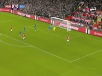 گل اول منچستریونایتد به بورنموث (دیالو)