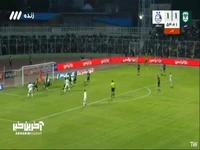 واکنش دیدنی دیناروند مانع از گلزنی استقلالی ها شد