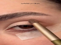 آموزش یک آرایش چشم خاص