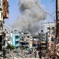 ادامه حملات هوایی و زمینی رژیم صهیونیستی به غزه و کرانه باختری