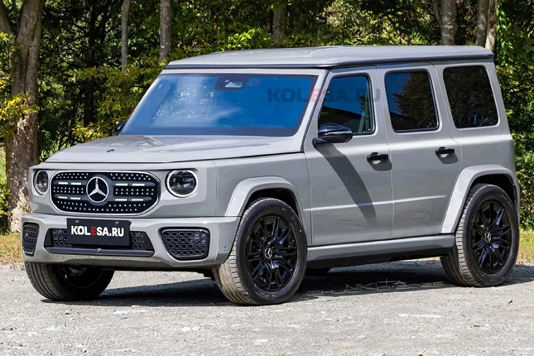 طراحی احتمالی برادر کوچک مرسدس G کلاس؛ آفرود برقی با ابعاد جمعوجور