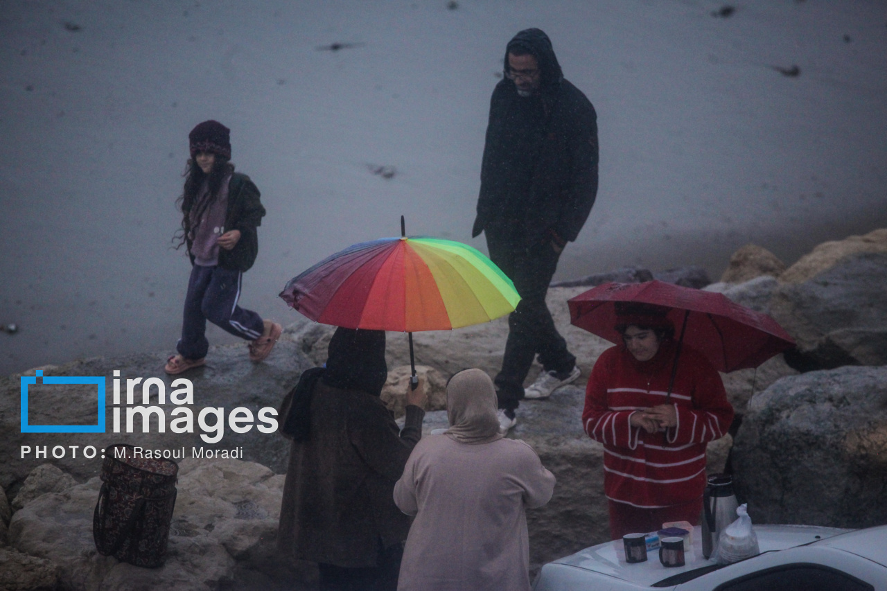 بارش باران پاییزی در بندرعباس