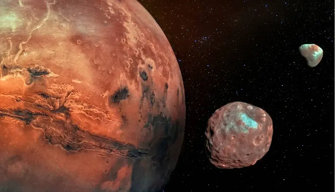 کشف آثار جزرومد در مریخ؛ آیا سیاره سرخ زمانی قمری غولپیکر داشته است؟