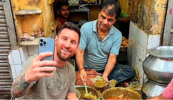 مسی در هند پول پارو کرد