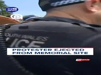 اخراج یهودی طرفدار فلسطین از مراسم یادبود کشته شدگان سیدنی