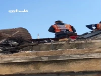 فرو ریختن خانهای در غرب غزه یک شهید و چند زخمی برجا گذاشت