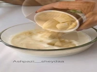 این دسر طعم و بوی بی نظیری داره