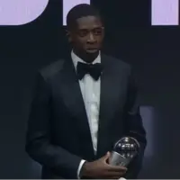 عثمان دمبله دبل کرد؛ بازیکن سال 2025 فیفا