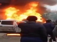 تصاویر و جزئیاتی از انفجار خودروی بمبگذاریشده در سوریه