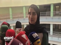 هانیه رستمیان، ملیپوش تیراندازی: همچنان مشکل فشنگ و وارد کردن آن را داریم.