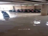 مجتمع مسکونی فجر بندرعباس زیر آب رفت